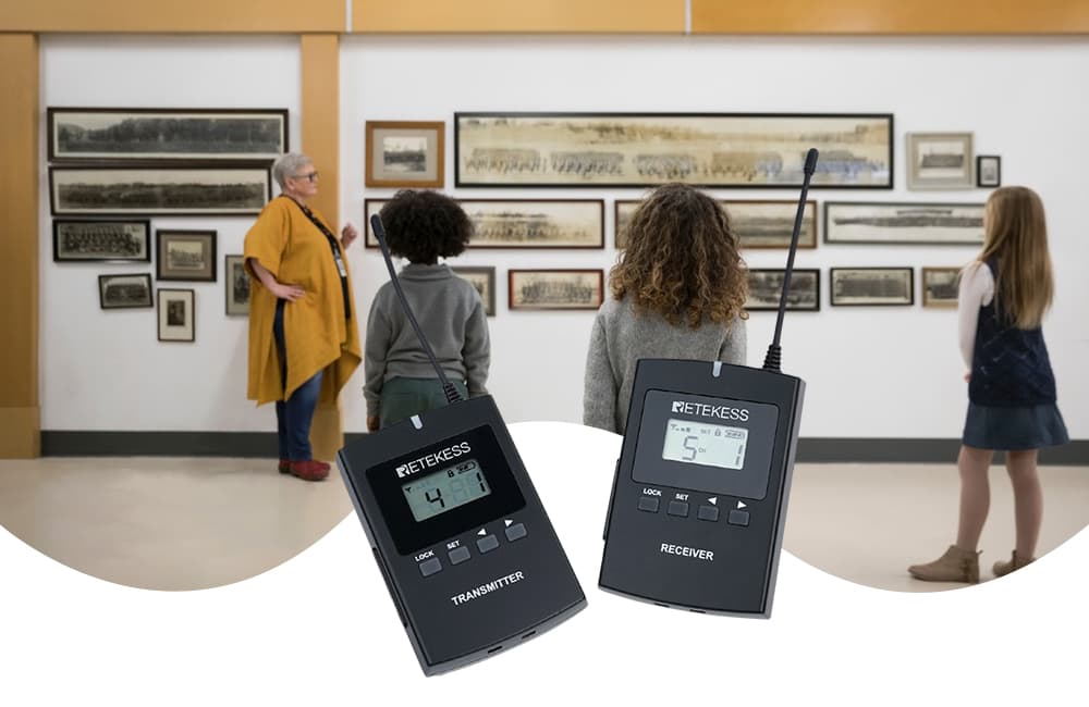 Two Way Audio Tour Guide System for Museum Visits