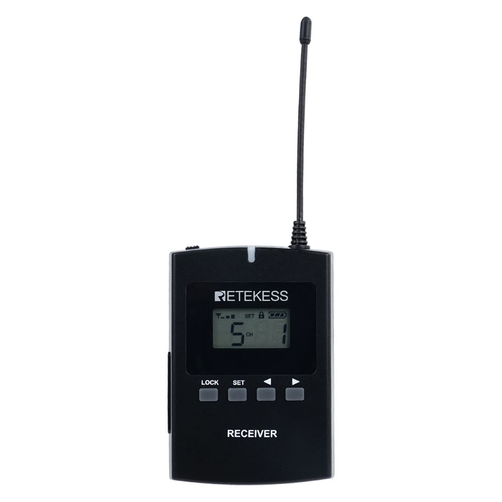 1 Transmitter and 10 Receivers Retekess TT103 Church Translation Wireless Tour Guide System Audio Interpretation 460ft 140m Range for Church Court 