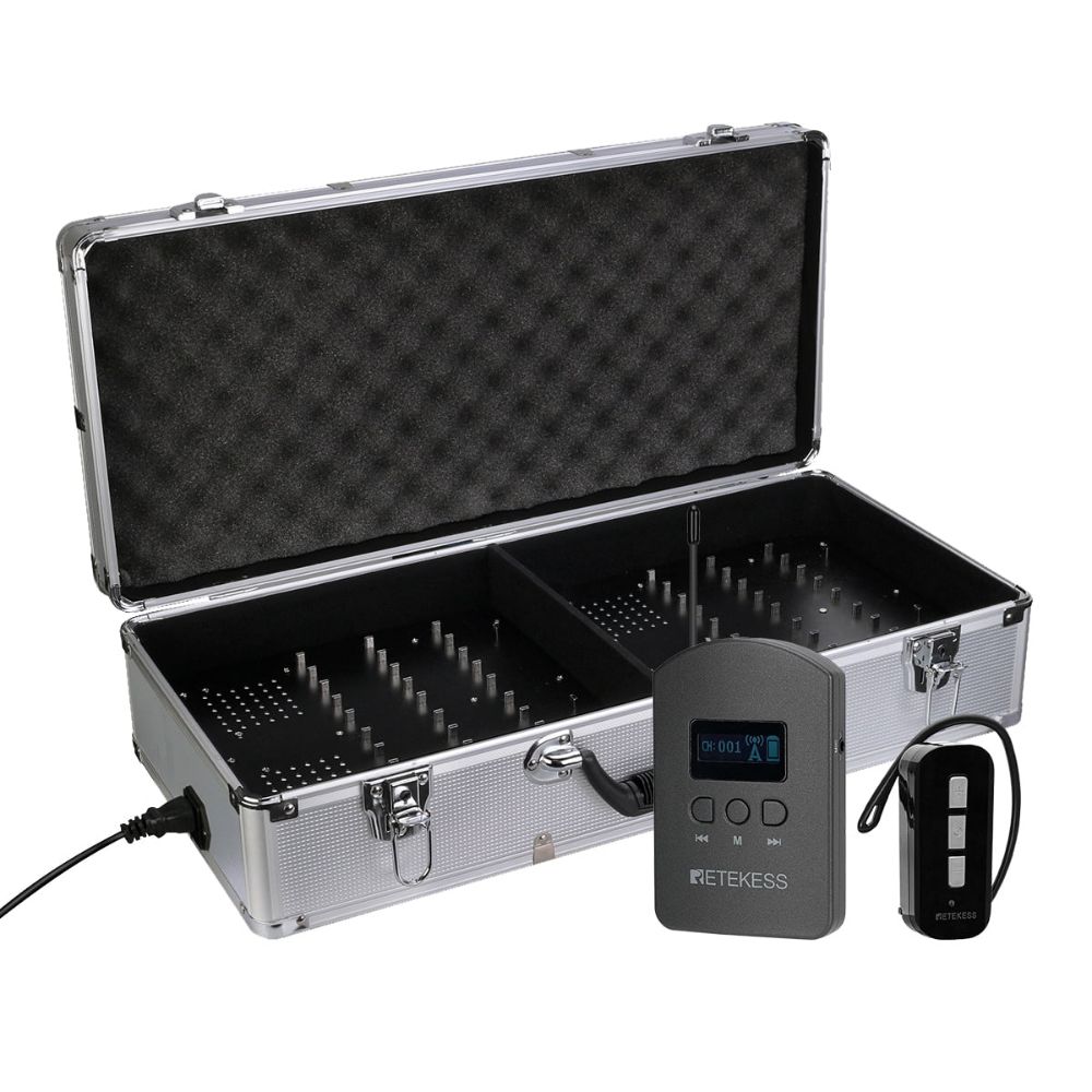 TT112 UHF Professional Tour Guide System for Tours and Silent Meetings