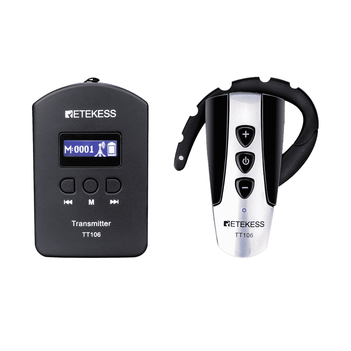 Retekess TT106 wireless audio guide system