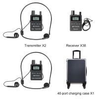tt105-tour-guide-transmitter-and-receiver-and-40-port-charging-case
