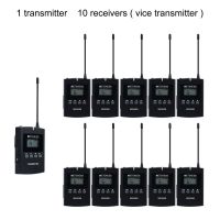 retekess tt124 two-way tour guide system 1 transmitter 10 receivers